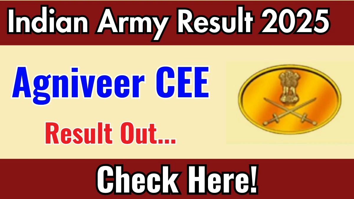 Army Agniveer Result